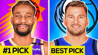 FIRST vs BEST DRAFT PICK FROM THE LAST 10 NBA DRAFTS