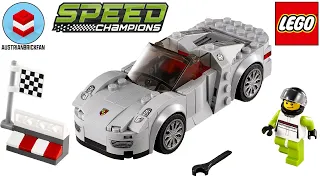 Lego Speed Champions 75910 Porsche 918 Spyder - Lego Speed Build Review