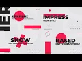 Dynamic Typography Opener After Effects Templates