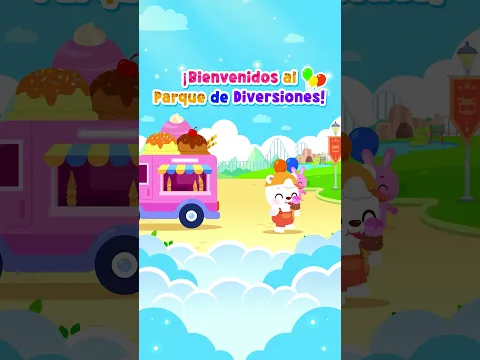 #shorts | ¡Bienvenidos al Parque de Diversiones! 🎠🎈 | Canciones Infantiles | Lotty Friends