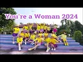 Download Lagu You're a Woman 2024 (Remix) Linedance/ Improver