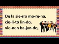 Cielito Lindo Lyric Video
