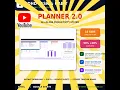 AD Task Habit Planner 2 0 Tutorial 16-Tab Excel Google Sheets Productivity System