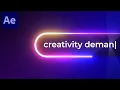 Gradient Text Box Animation in After Effects - After Effects Tutorial No Plugins