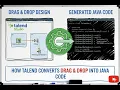 How Talend Converts Drag Drop into Java Code