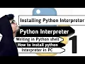 Installing Python in Windows and Android Writing in Python Interpretor Shell by Arristi
