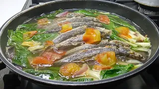 GAWIN MO ITO SA ISDA! SIMPLE PERO SOBRANG SARAP! SINABAWANG ISDA WITH PECHAY!