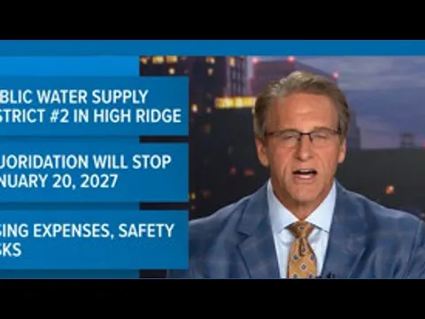 High Ridge to stop adding fluoride to water