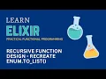 Recursive Function Design - Recreate Enum to