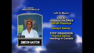 Simeon Gaston Long Obituary
