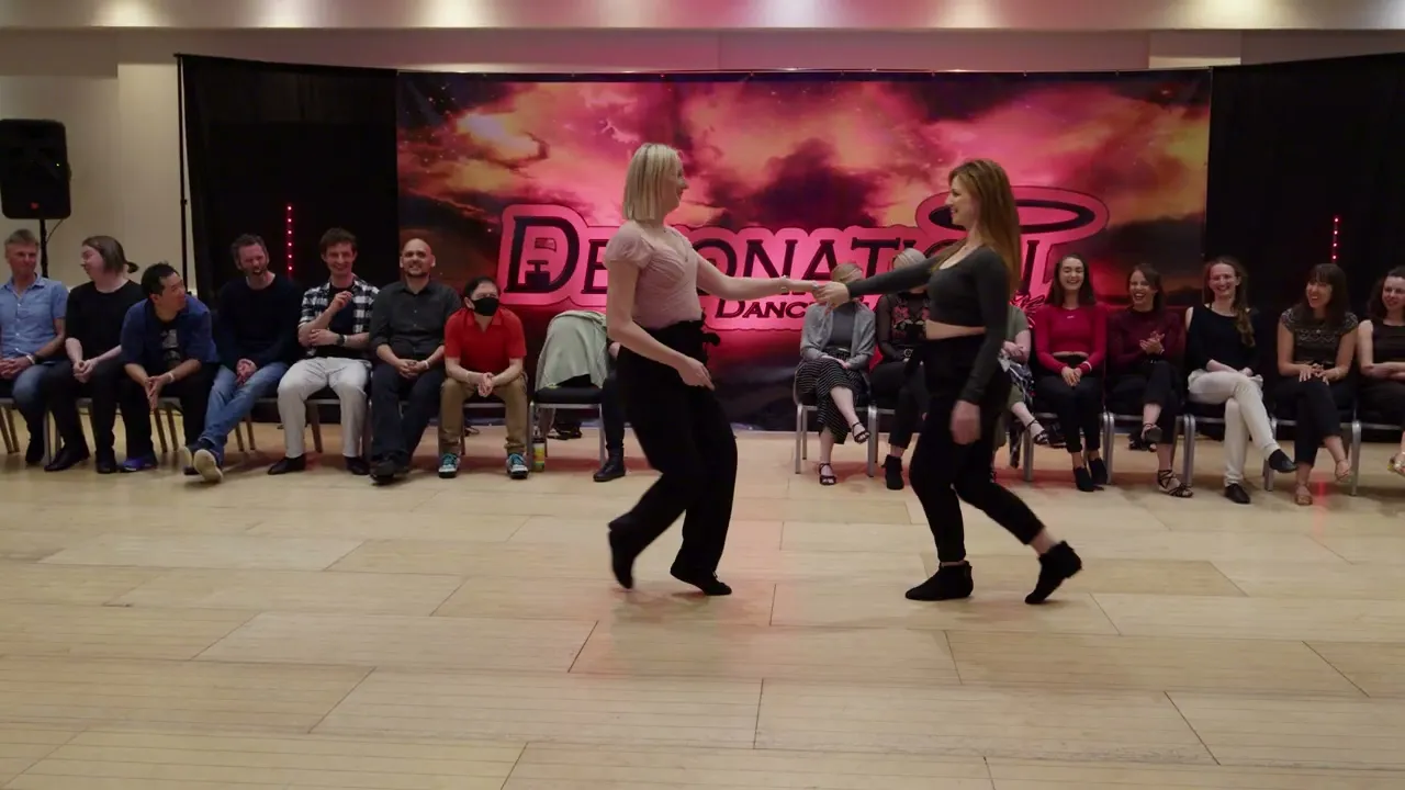 Izabela Szewczyk & Isobel Tucker - Novice Jack&Jill Finals - Detonation Dance 2022