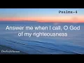 The Book of Psalms-4 ESV English Standard Version