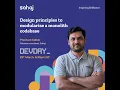 DevDay Design principles to modularise a monolith codebase Prashant Kalkar