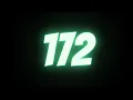 172 Seconds Countdown Timer with Beep Sound 1080p 172s Alarm Timer Loud Noise When Ends