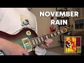 Download Lagu Guns N' Roses - November Rain Solo - Guitar Cover