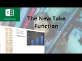 The new TAKE function in Microsoft Excel