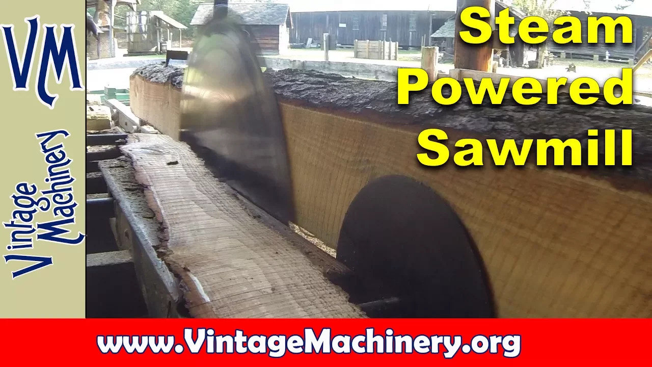 1890's DeLoach Steam Powered Sawmill at the Georgia Museum of Agriculture