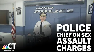 Enfield police chief speaks on new sexual assault charges in child death investigation