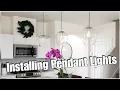 Installing Pendant Lights in my Kitchen DIY