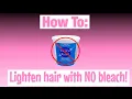 How To Lighten Bundles Without Bleach Very detailed Beginner Friendly PART 1