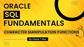 Oracle SQL How to use Character Functions SUBSTR LENGTH LPAD Part 2 - Lesson 37