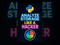 Visualize Your Disk Like a Pro Python GUI Disk Analyzer for Hackers Devs
