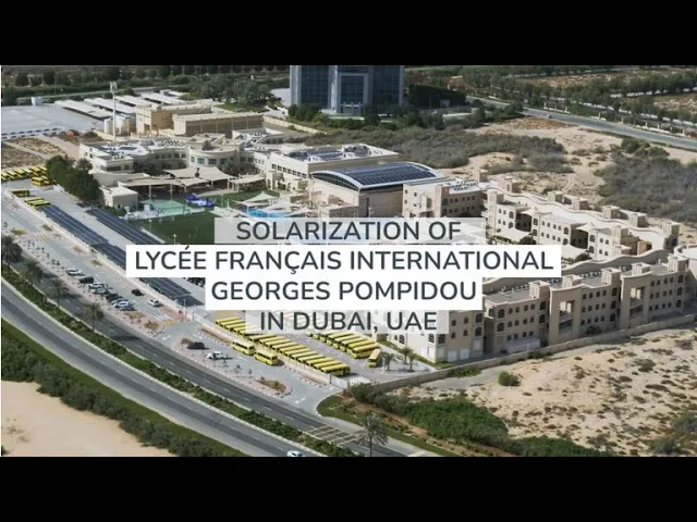 TotalEnergies – Solarization of the Lycée Français International Georges Pompidou in Dubai, UAE : Youtube video player