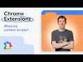 What are content scripts