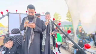 اقوى لطميه قاسم الساعدي و منتظر العبودي موكب شباب علي السجاد 