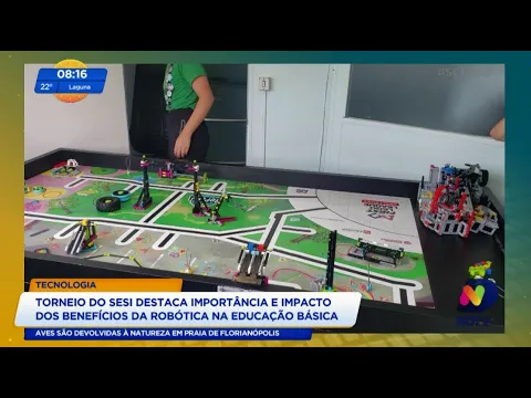 Torneio do SESI destaca importância e impacto dos benefícios da robótica na educação básica