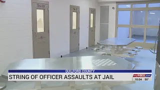 String of officer assaults reported at Guilford County Jail