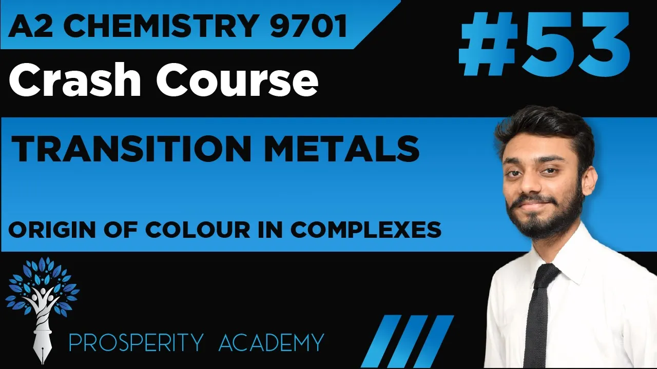 Origin of Color in Complexes | Transition metals | 9701 A2 Chemistry Urdu/Hindi