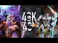 Tyranids Against Two T au Disciplines 2 players vs 1 player Warhammer 40k in 40m