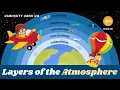 Layers of the Atmosphere Song Educational Song for Kids Curiosity Crew