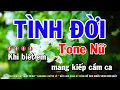 Download Lagu Karaoke Tình Đời Tone Nữ Nhạc Sống Dễ Hát | Huỳnh Lê