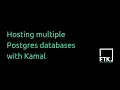 Hosting multiple Postgres databases with Kamal