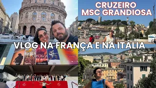 CANNES E GENOVA | FUGINDO DOS PICKPOCKETS, FESTAS NO CRUZEIRO E CURIOSIDADES | MSC GRANDIOSA