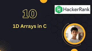 10 1D Arrays in C HackerRank Problem Solution Bangla C Programming Language