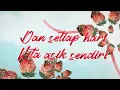 Nadine Abigail - Cokelat Stroberi (Official Lyric Video)