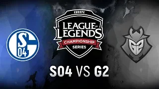 S04 vs. G2 | Final | EU LCS Regional Qualifier Game 2 | FC Schalke 04 vs. G2 Esports (2018)