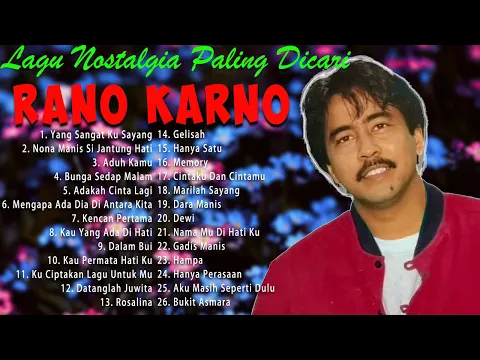 Download MP3 Lagu Nostalgia Paling Dicari ❤️ Rano Karno Full Album 🎵 Tembang Kenangan | Yang Sangat Ku Sayang