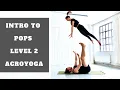 Intro to Pops Icarian Grundlagen - AcroYoga Tutorial deutsch english subtitled