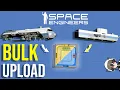 How to Put Blueprints Inside a Blueprint on Space Engineers and Upload All Your Blueprints at Once