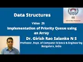 20 Implementation of Priority Queue using Array