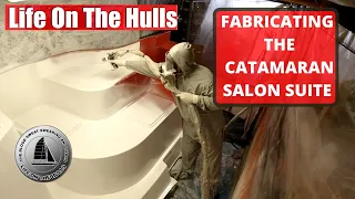 Ep155 Fabricating a Catamaran Salon Lounge Part