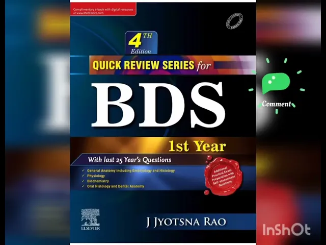 Download MP3 Important Books to refer for BDS first year