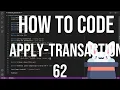 how to code racket - 62 apply-transaction union of structs