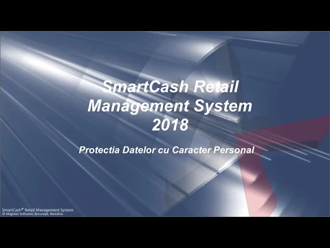Protectia datelor cu caracter personal in SmartCash RMS 2018