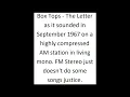 Box Tops - The Letter as it sounded on Mono AM Radio