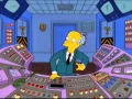 Homer replaced by Mr Burns at work The Simpsons